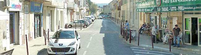 Marseille suburban street