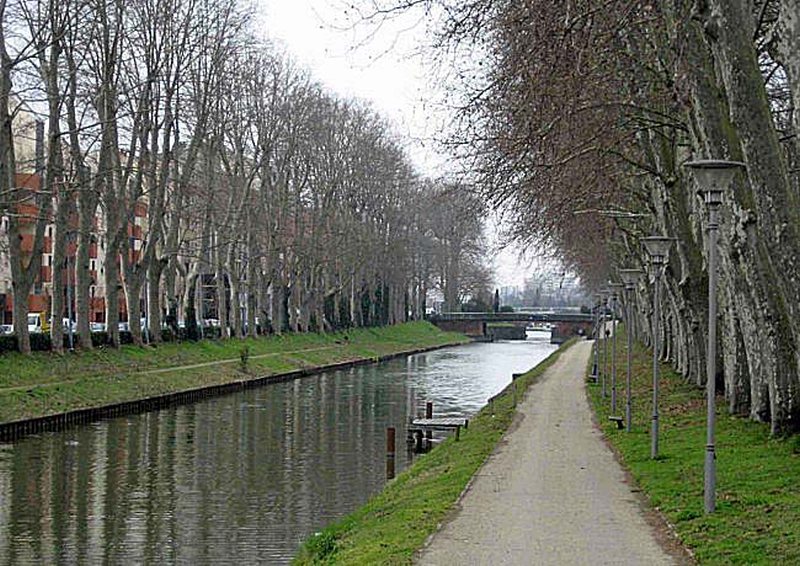 End of Canal du Midi