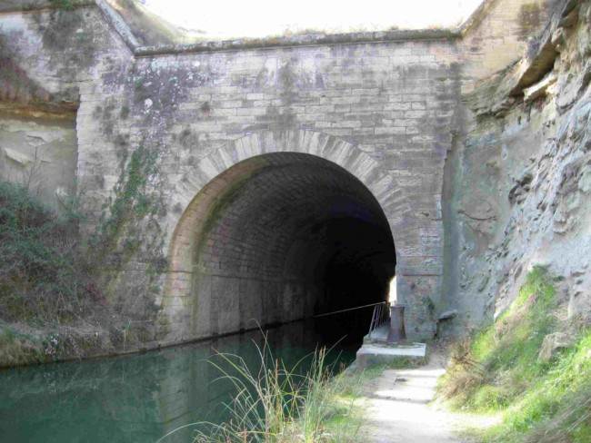 Malpas tunnel looking west