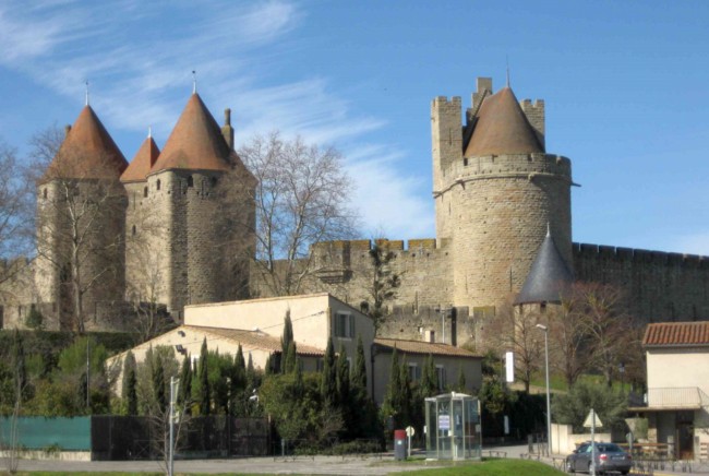 Carcassonne's east walls
