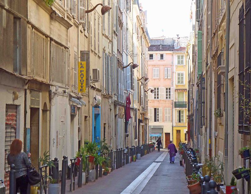 Marseille city street