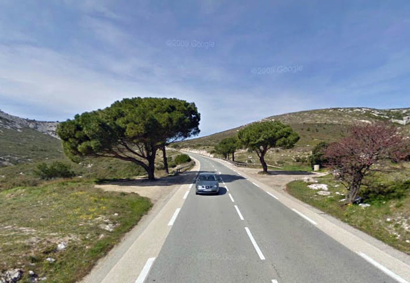 Highway to Marseille (courtesy Google maps)