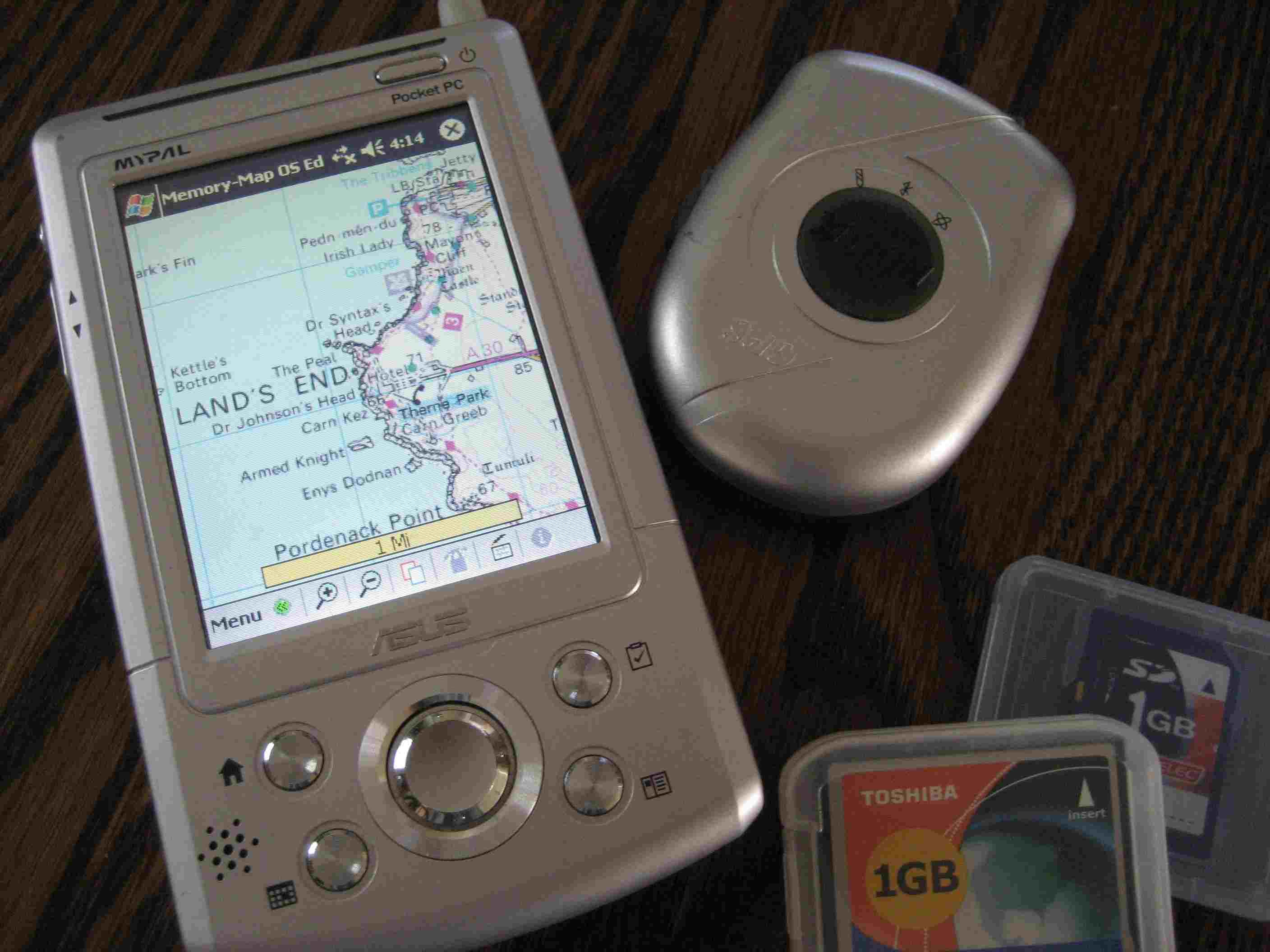 DN2 PDA map GPS