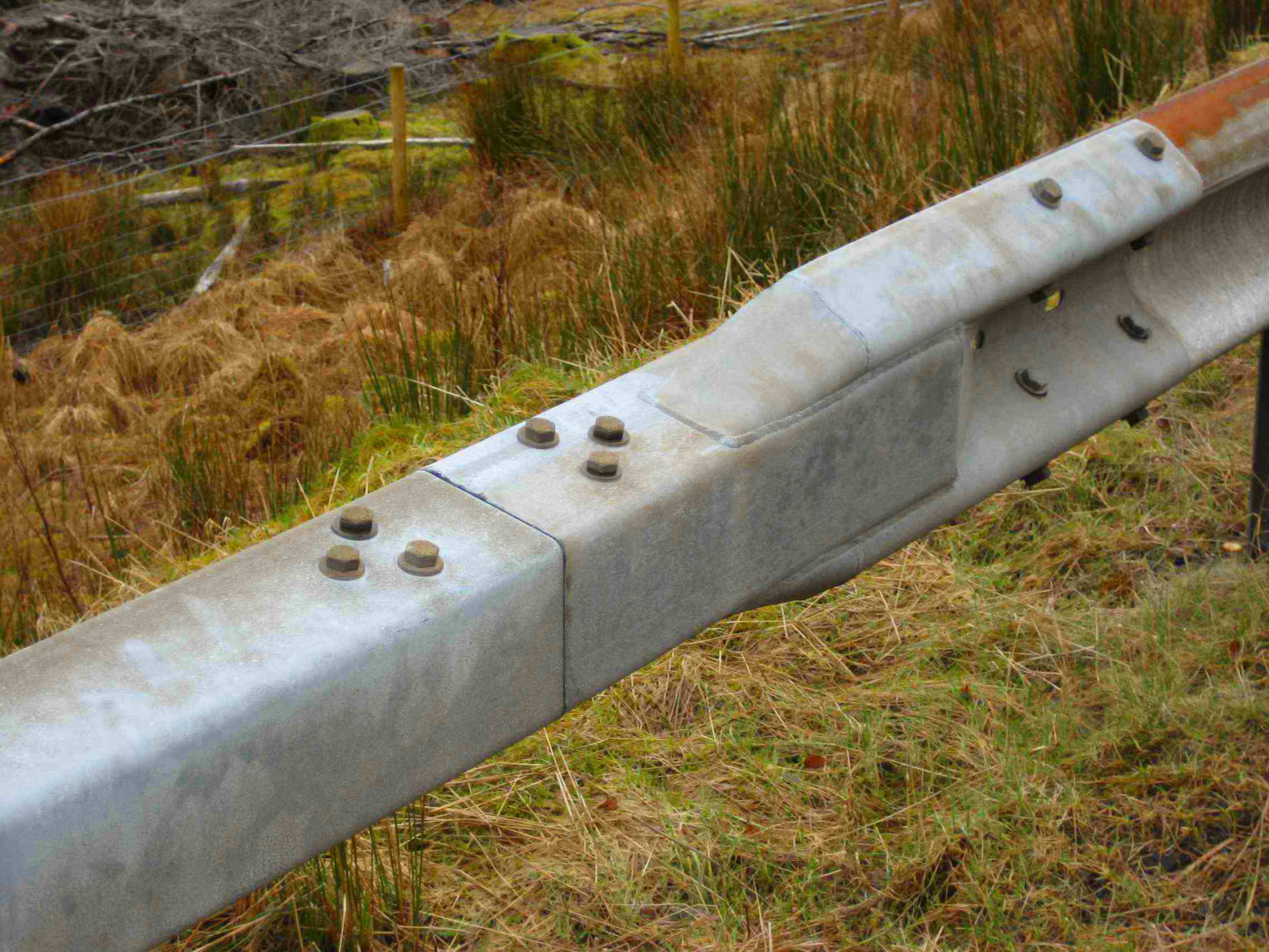 DS20 New and old guard rail