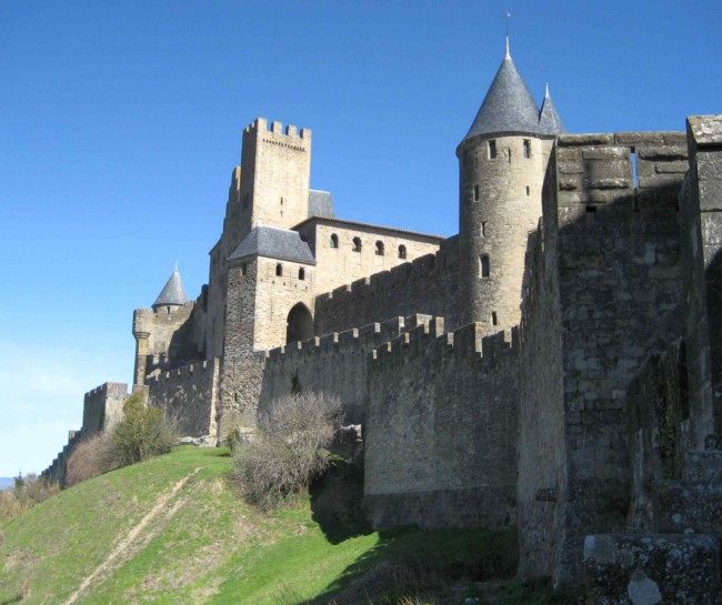 Carcassonne's west ramparts