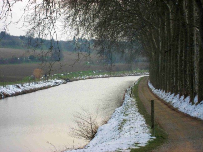 Canal W of Castelnaudary